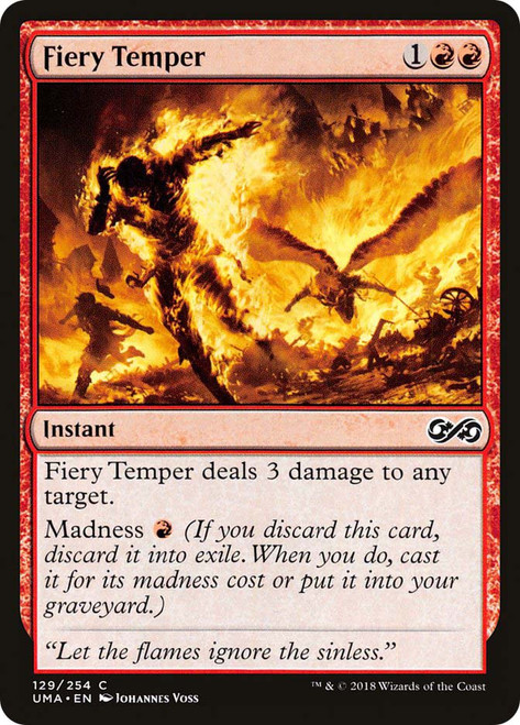 Fiery Temper
Ultimate Masters
Single
Magic: The Gathering