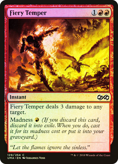 Fiery Temper | Innistrad Remastered | Star City Games