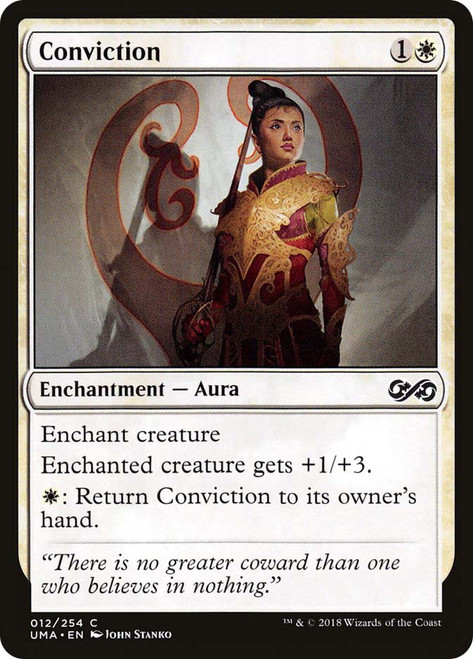 Conviction
Ultimate Masters
Single
Magic: The Gathering
