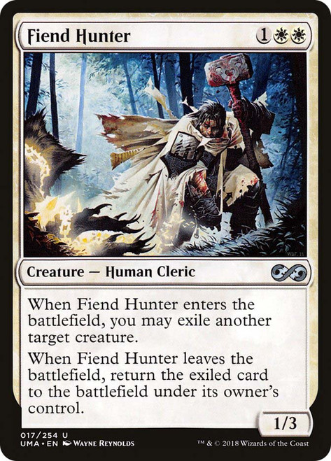 Fiend Hunter
Ultimate Masters
Single
Magic: The Gathering