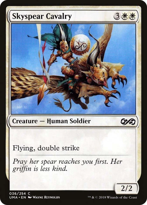 Skyspear Cavalry
Ultimate Masters
Single
Magic: The Gathering