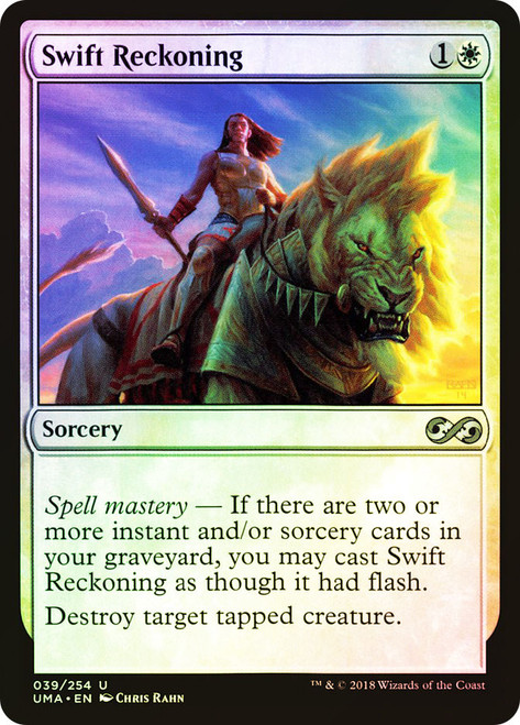 Swift Reckoning\nUltimate Masters\nSingle\nMagic The Gathering