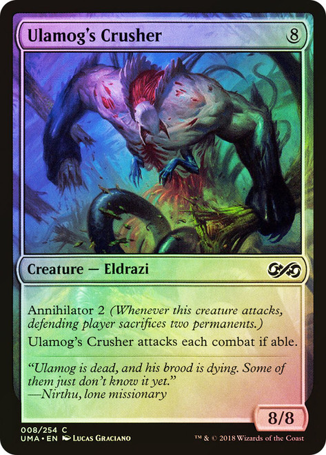 Ulamog's Crusher\nUltimate Masters\nSingle\nMagic The Gathering