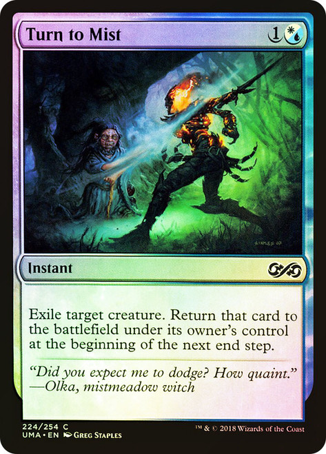 Turn to Mist\nUltimate Masters\nSingle\nMagic The Gathering