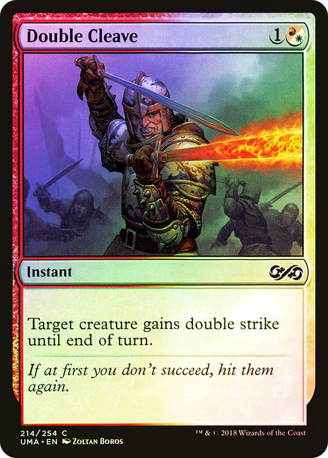 Double Cleave
Ultimate Masters
Single
Magic: The Gathering