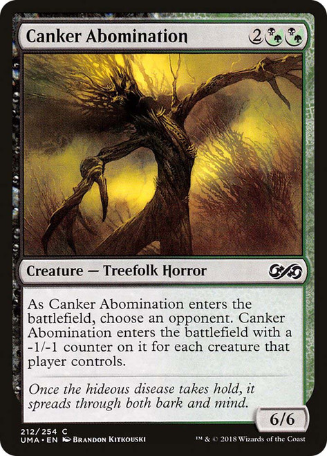 Canker Abomination
Ultimate Masters
Single
Magic: The Gathering