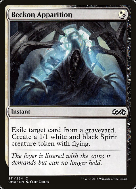 Beckon Apparition\nUltimate Masters\nSingle\nMagic The Gathering