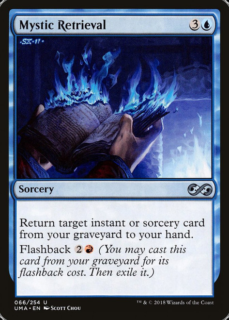 Mystic Retrieval\nUltimate Masters\nSingle\nMagic The Gathering