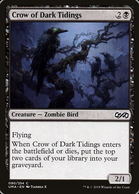 Crow of Dark Tidings\nUltimate Masters\nSingle\nMagic The Gathering