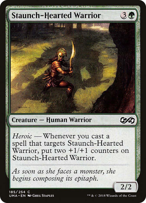 Staunch-Hearted Warrior
Ultimate Masters
Single
Magic: The Gathering