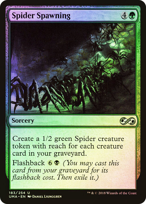 Spider Spawning\nUltimate Masters\nSingle\nMagic The Gathering