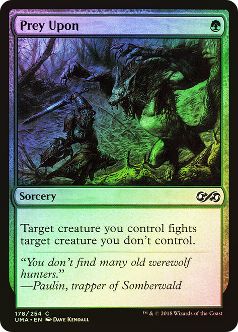 Prey Upon\nUltimate Masters\nSingle\nMagic The Gathering