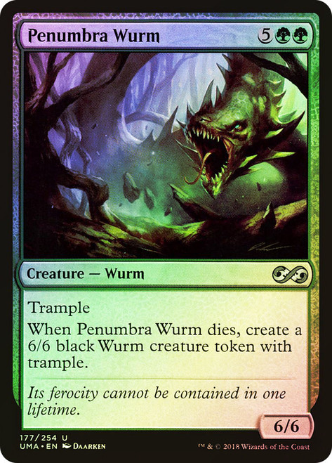 Penumbra Wurm\nUltimate Masters\nSingle\nMagic The Gathering