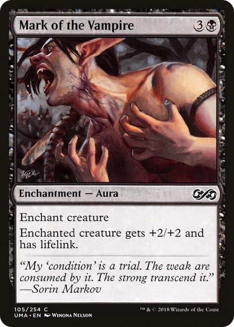 Mark of the Vampire
Ultimate Masters
Single
Magic: The Gathering