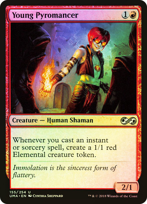 Young Pyromancer\nUltimate Masters\nSingle\nMagic The Gathering