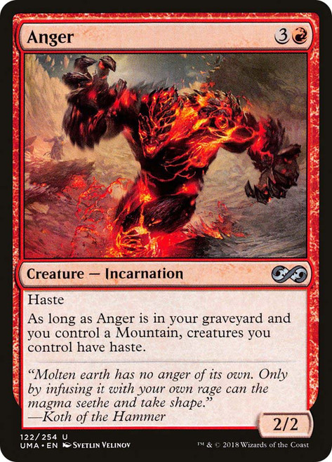 Anger
Ultimate Masters
Single
Magic: The Gathering