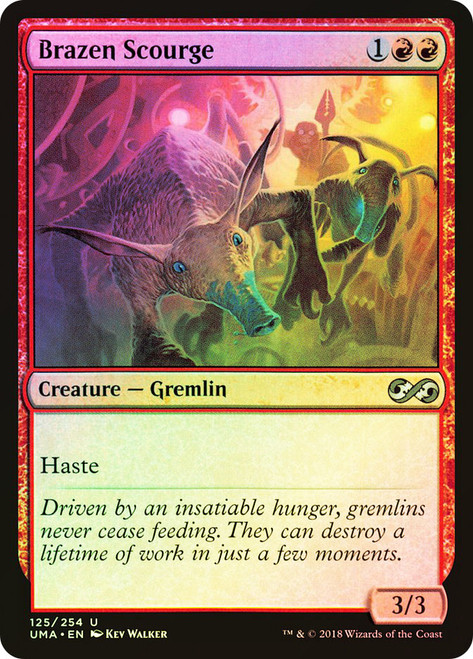 Brazen Scourge\nUltimate Masters\nSingle\nMagic The Gathering