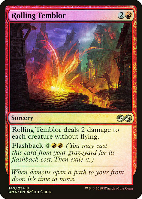 Rolling Temblor\nUltimate Masters\nSingle\nMagic The Gathering
