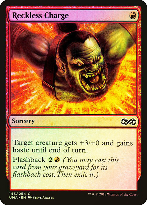 Reckless Charge\nUltimate Masters\nSingle\nMagic The Gathering