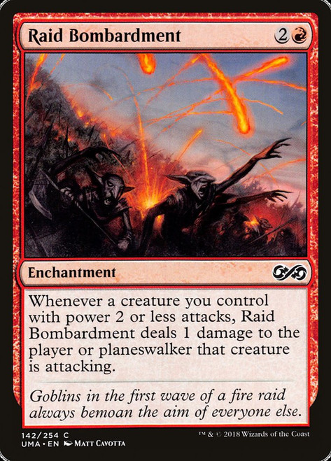 Raid Bombardment\nUltimate Masters\nSingle\nMagic The Gathering