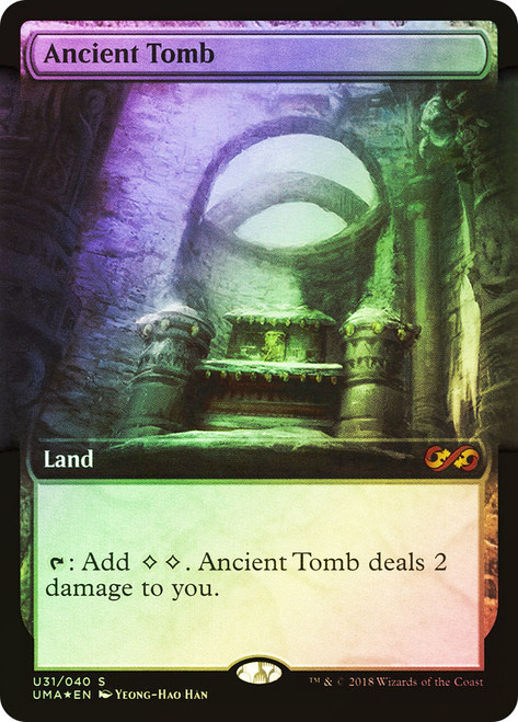 Ancient Tomb (Extended Art)\nUltimate Masters - Variants\nSingle\nMagic The Gathering