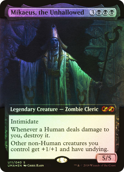 Mikaeus, the Unhallowed (Extended Art) | Ultimate Masters 