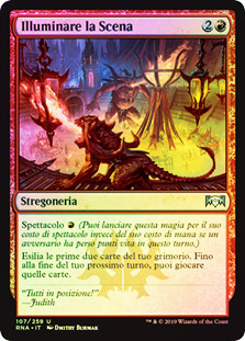 Light Up the Stage
Ravnica Allegiance (Foil) - Italian
Single
Magic The Gathering