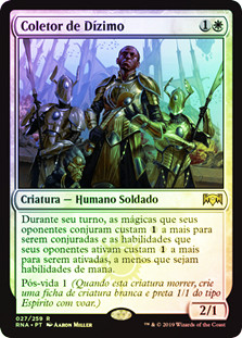 Tithe Taker
Ravnica Allegiance (Foil) - Portuguese
Single
Magic The Gathering