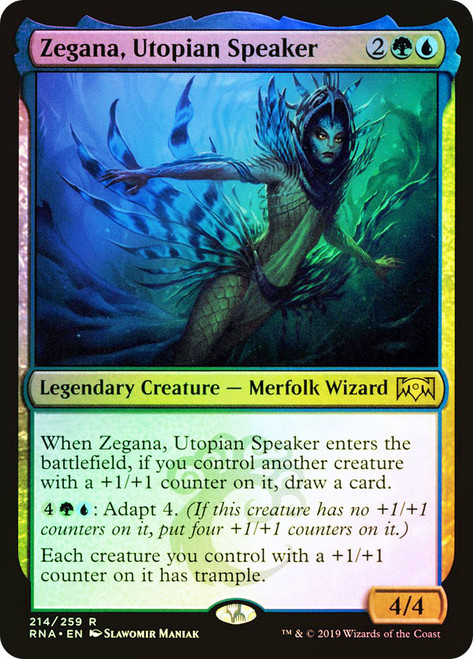 Zegana, Utopian Speaker | Ravnica Allegiance | Star City Games