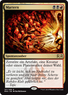 Bedevil
Ravnica Allegiance - German
Single
Magic The Gathering