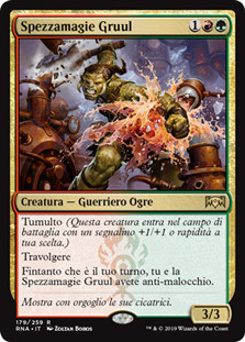 Gruul Spellbreaker
Ravnica Allegiance - Italian
Single
Magic The Gathering