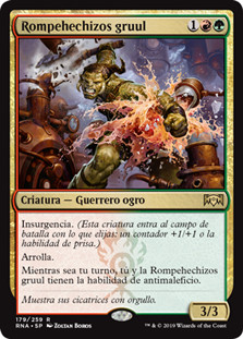 Gruul Spellbreaker
Ravnica Allegiance - Spanish
Single
Magic The Gathering