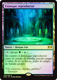 Breeding Pool
Ravnica Allegiance (Foil) - Spanish
Single
Magic The Gathering
