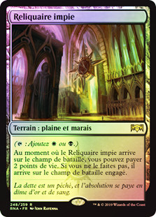 Godless Shrine
Ravnica Allegiance (Foil) - French
Single
Magic The Gathering
