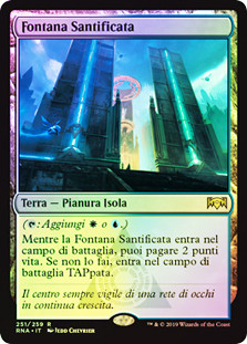 Hallowed Fountain
Ravnica Allegiance (Foil) - Italian
Single
Magic The Gathering