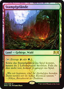 Stomping Ground
Ravnica Allegiance (Foil) - German
Single
Magic The Gathering