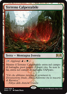 Stomping Ground
Ravnica Allegiance - Italian
Single
Magic The Gathering
