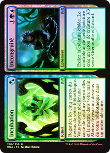 Incubation // Incongruity
Ravnica Allegiance - French
Single
Magic The Gathering