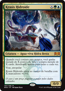 Hydroid Krasis
Ravnica Allegiance - Portuguese
Single
Magic The Gathering