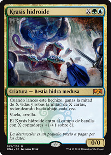 Hydroid Krasis
Ravnica Allegiance - Spanish
Single
Magic The Gathering