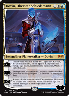 Dovin, Grand Arbiter
Ravnica Allegiance - German
Single
Magic The Gathering