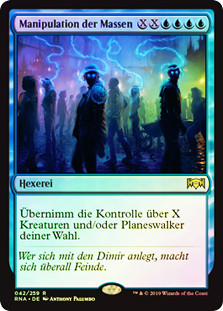 Mass Manipulation | Ravnica Allegiance - Japanese | Star City Games
