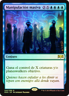 Mass Manipulation
Ravnica Allegiance (Foil) - Spanish
Single
Magic The Gathering
