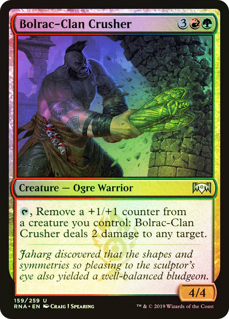 Bolrac-Clan Crusher\nRavnica Allegiance\nSingle\nMagic The Gathering