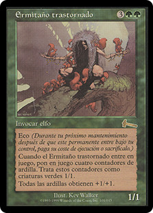 Deranged Hermit
Urza's Legacy - Spanish
Single
Magic The Gathering