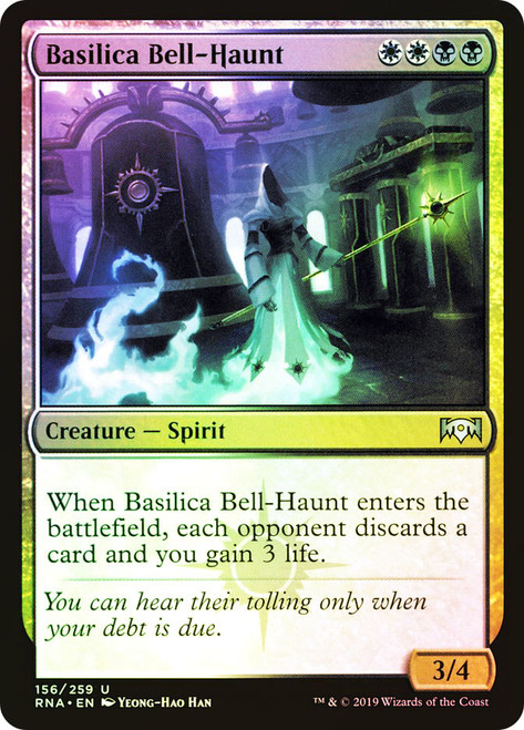 Basilica Bell-Haunt\nRavnica Allegiance\nSingle\nMagic The Gathering