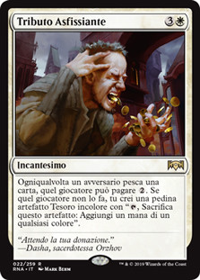 Smothering Tithe
Ravnica Allegiance - Italian
Single
Magic The Gathering
