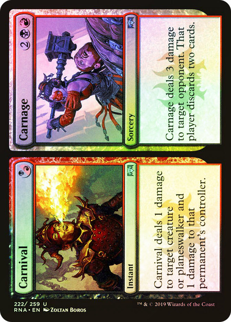 Carnival // Carnage | Ravnica Allegiance | Star City Games