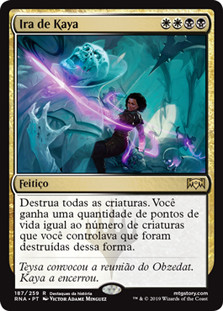 Kaya's Wrath
Ravnica Allegiance - Portuguese
Single
Magic The Gathering