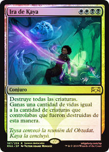 Kaya's Wrath
Ravnica Allegiance (Foil) - Spanish
Single
Magic The Gathering